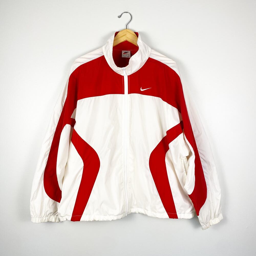 90's Vintage Nike Men's Retro Color-Block Windbreaker Air Jordan 6 Size Large
